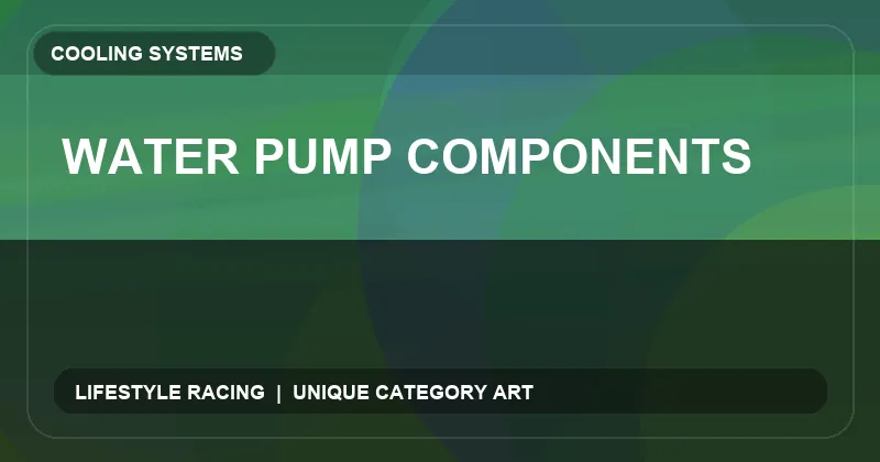 Water Pump Components